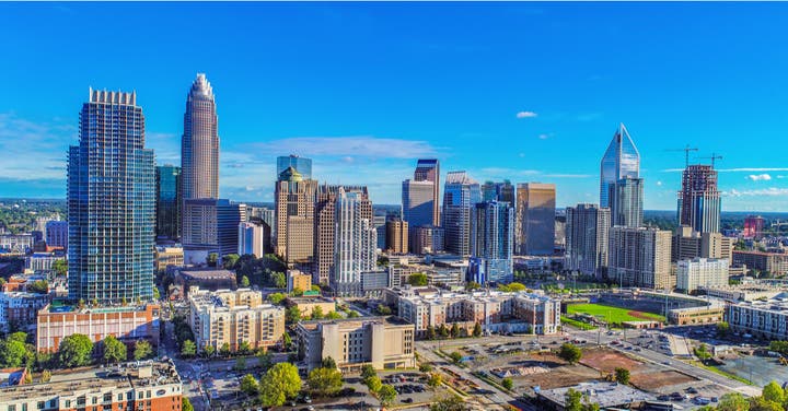 Skyline of Charlotte