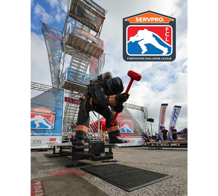 SERVPRO Extends National Title Sponsorship of Firefighter Challenge League Through 2029