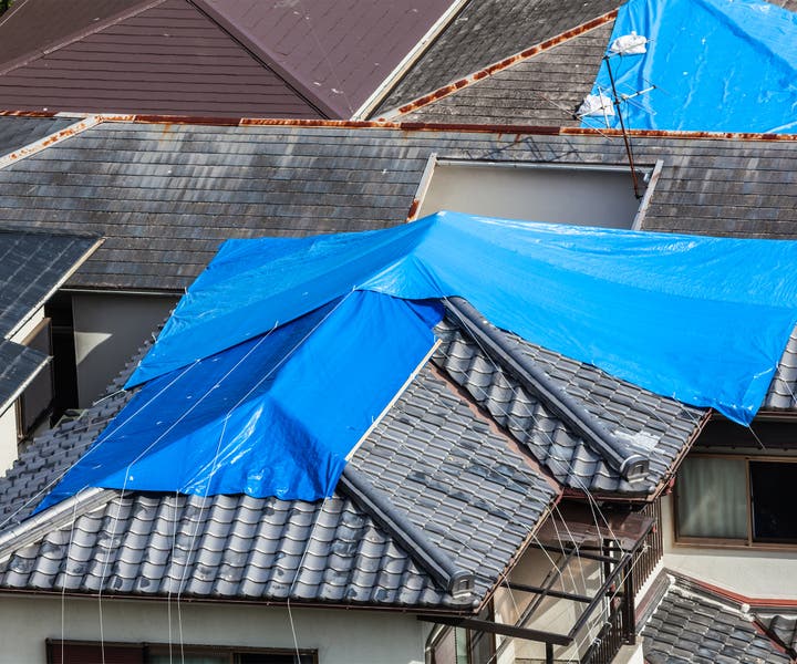 How to Tarp a Roof Properly